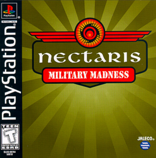 Sony PlayStation 1 Video Game (PS1) Nectaris Military Madness