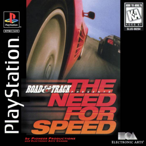 Sony PlayStation 1 Video Game (PS1) Road & Track The Need for Speed
