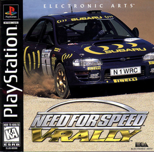 Sony PlayStation 1 Video Game (PS1) Need For Speed V Rally