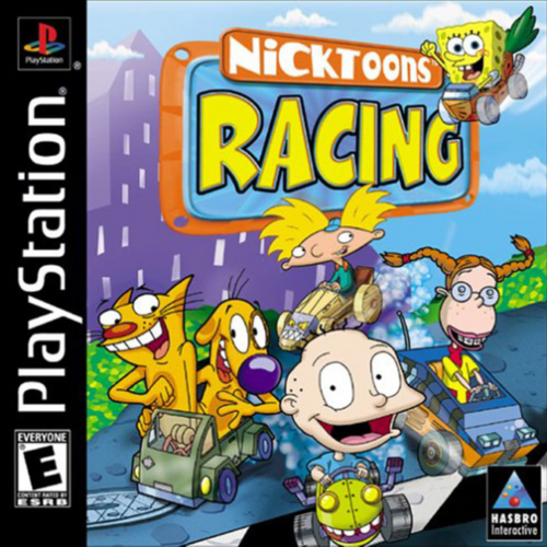 Sony PlayStation 1 Video Game (PS1) Nicktoons Racing