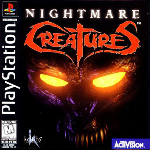 Sony PlayStation 1 Video Game (PS1) Nightmare Creatures