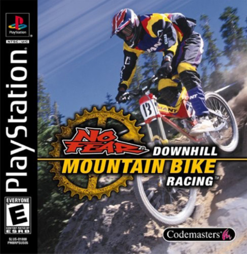 Sony PlayStation 1 Video Game (PS1) No Fear Downhill Mountain Biking