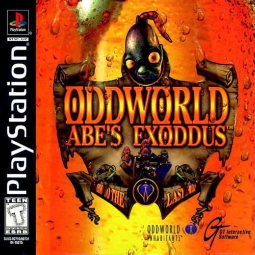 Odd World Abe Sony PlayStation 1 Video Game (PS1)
