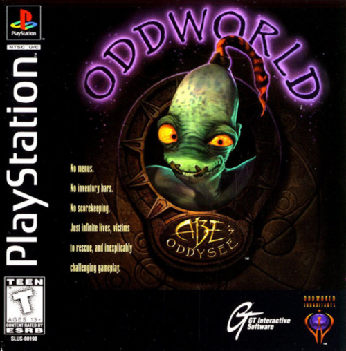Sony PlayStation 1 Video Game (PS1) Odd World Oddysee