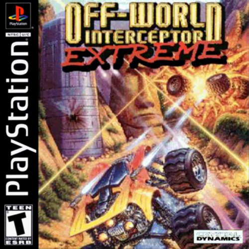 Sony PlayStation 1 Video Game (PS1) Off the world interceptor Extreme