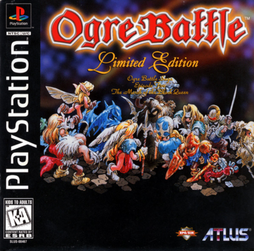 Sony PlayStation 1 Video Game (PS1) Ogre Battle