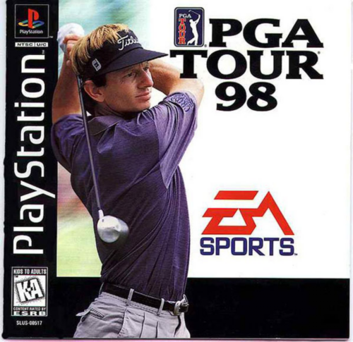 Sony PlayStation 1 Video Game (PS1) PGA Tour 1998