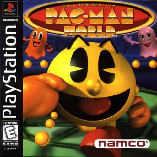 Sony PlayStation 1 Video Game (PS1) Pac Man World Anniversary