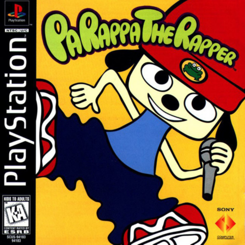 Sony PlayStation 1 Video Game (PS1) Parappa The Rapper