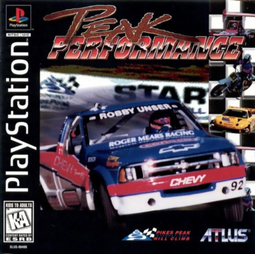 Sony PlayStation 1 Video Game (PS1) Peak Performance