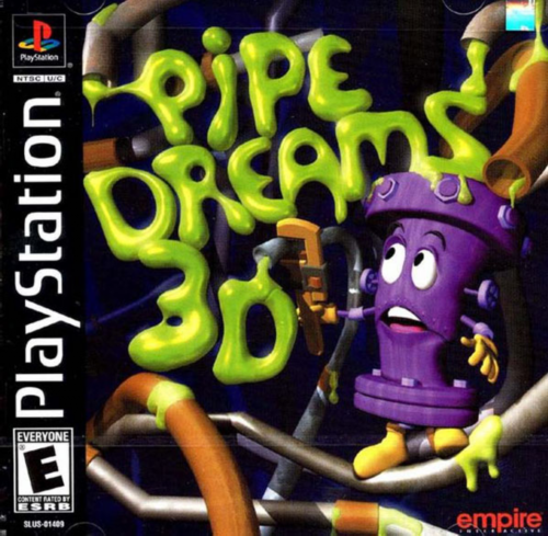 Sony PlayStation 1 Video Game (PS1) Pipe Dream