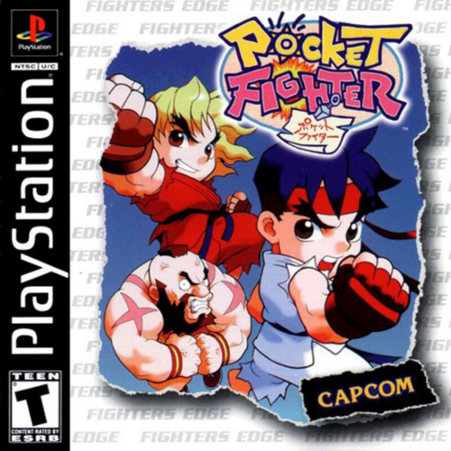 Sony PlayStation 1 Video Game (PS1) Pocket Ghter