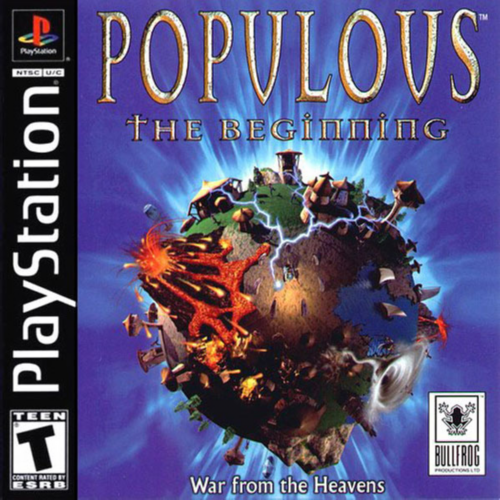 Sony PlayStation 1 Video Game (PS1) Populo The beginning
