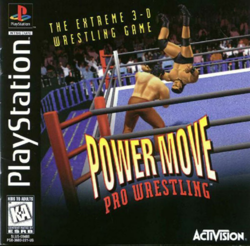 Sony PlayStation 1 Video Game (PS1) Power Move Pro Westling