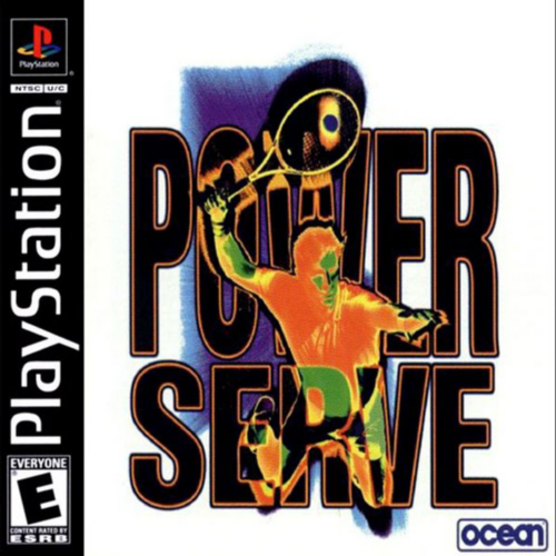 Sony PlayStation 1 Video Game (PS1) Power Serve 3D Tennis