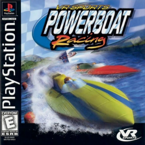 Sony PlayStation 1 Video Game (PS1) Power Boat Racing