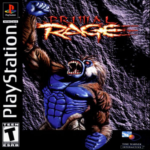 Primal Rage Sony PlayStation 1 Video Game (PS1)