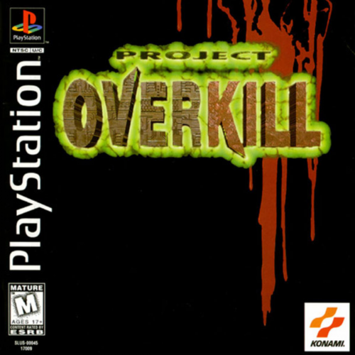 Sony PlayStation 1 Video Game (PS1) Project Overkill