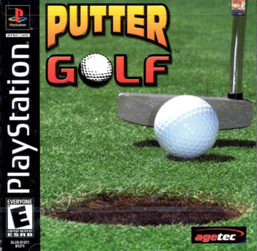 Putter Golf Sony PlayStation 1 Video Game (PS1)