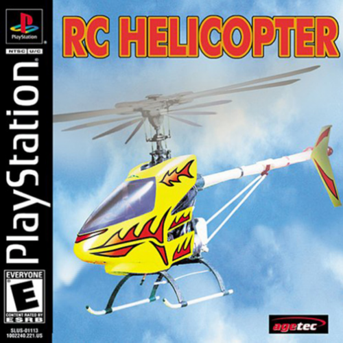 Sony PlayStation 1 Video Game (PS1) Rc Helicopter