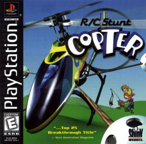 Sony PlayStation 1 Video Game (PS1) Rc Stunt Copter