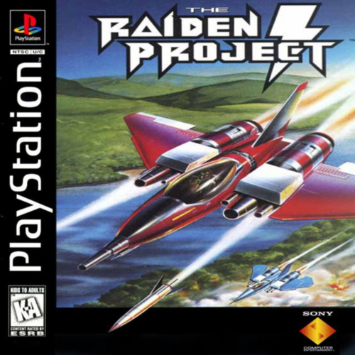 Sony PlayStation 1 Video Game (PS1) Raiden Project