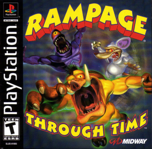 Rampage Through time  Sony PlayStation 1 Video Game (PS1)
