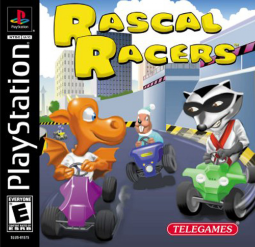 Sony PlayStation 1 Video Game (PS1) Rascal Racers
