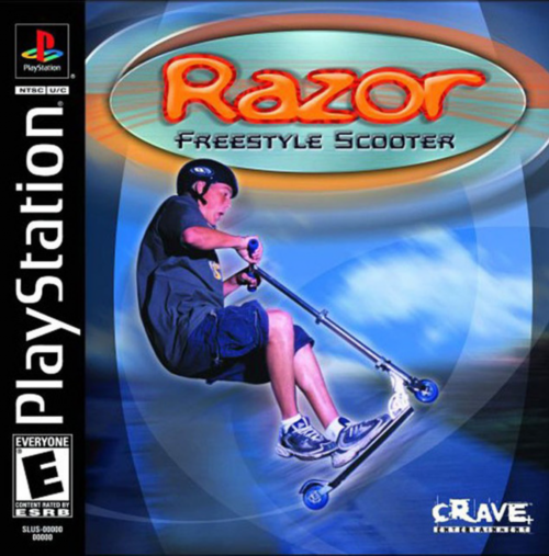 Sony PlayStation 1 Video Game (PS1) Razor Fretyle