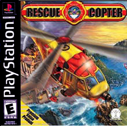 Sony PlayStation 1 Video Game (PS1) Rescue Copter
