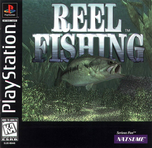 Reel Fishing Sony PlayStation 1 Video Game (PS1)
