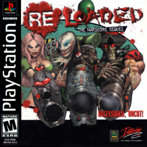 Sony PlayStation 1 Video Game (PS1) Reloaded The Hardcore Sequel