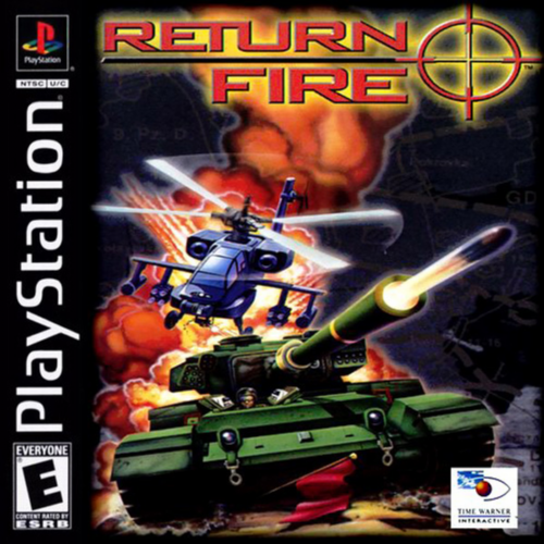 Return Fire Sony PlayStation 1 Video Game (PS1)