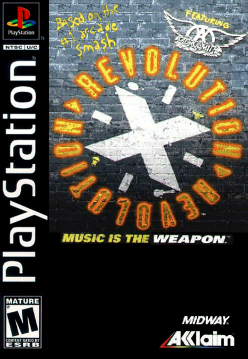 Revolution Music Weapon Sony PlayStation 1 Video Game (PS1)
