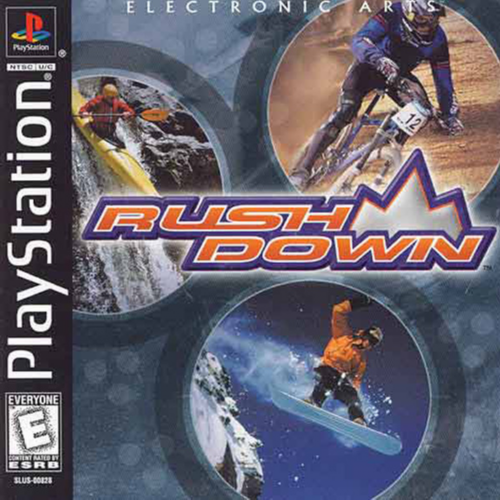 Sony PlayStation 1 Video Game (PS1) rush down