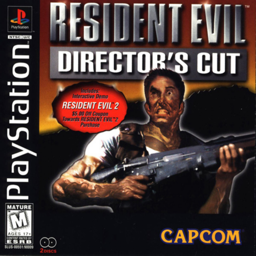 Sony PlayStation 1 Video Game (PS1) Resident Evil Directors Cut