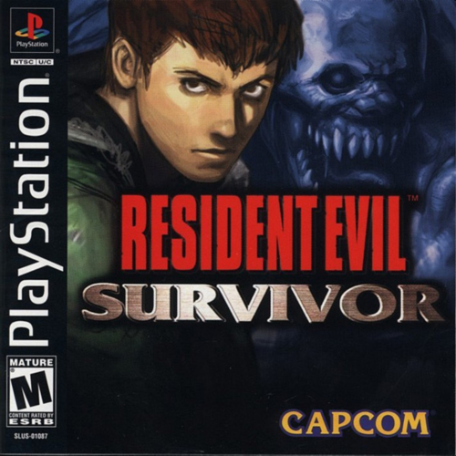Sony PlayStation 1 Video Game (PS1) Resident Evil Survivor