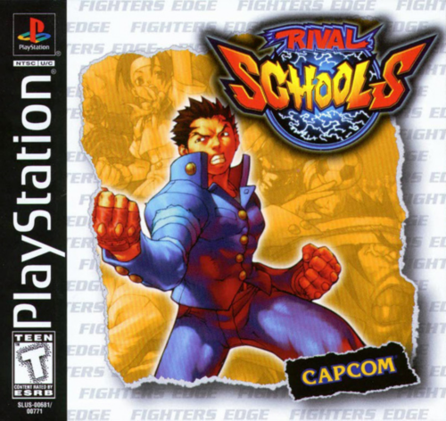 Rival Schools Capcom  Sony PlayStation 1 Video Game (PS1)