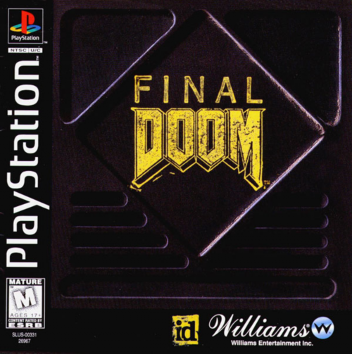 Sony PlayStation 1 Video Game (PS1) Final Doom