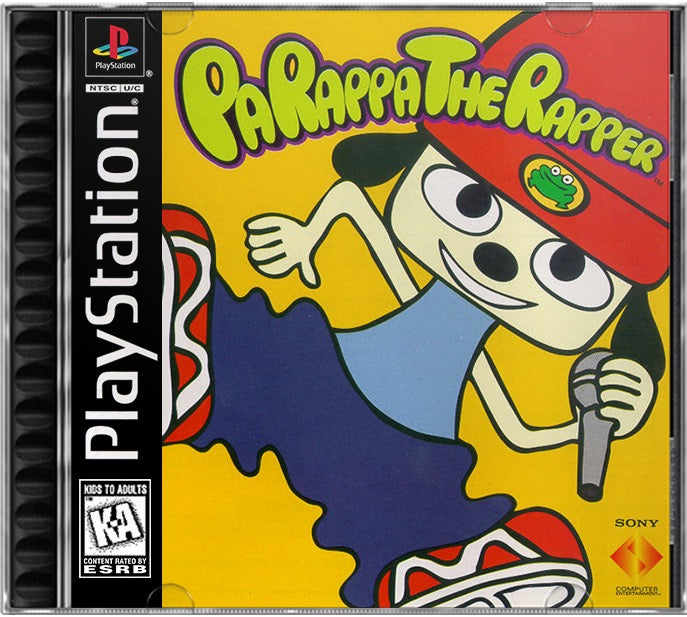 PaRappa the Rapper PS1 Sony Playstation 1 Used Video Game