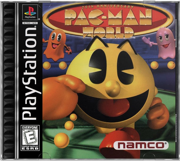 Pac-Man World - 20th Anniversary PS1 Sony Playstation 1 Used Video Game