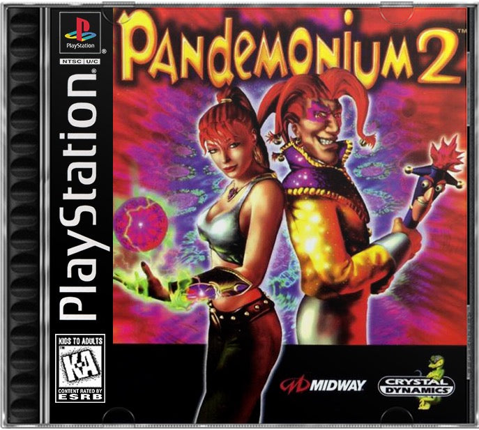 Pandemonium 2 PS1 Sony Playstation 1 Used Video Game