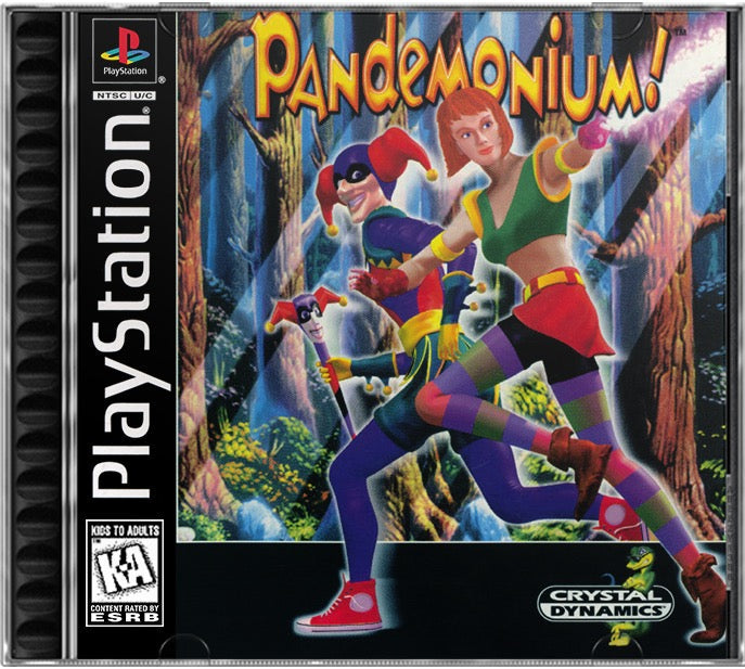 Pandemonium! PS1 Sony Playstation 1 Used Video Game