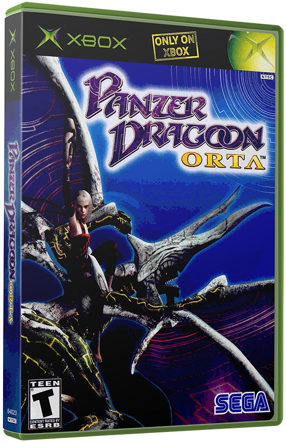 Panzer Dragoon Orta Used Microsoft XBOX Original Video Game