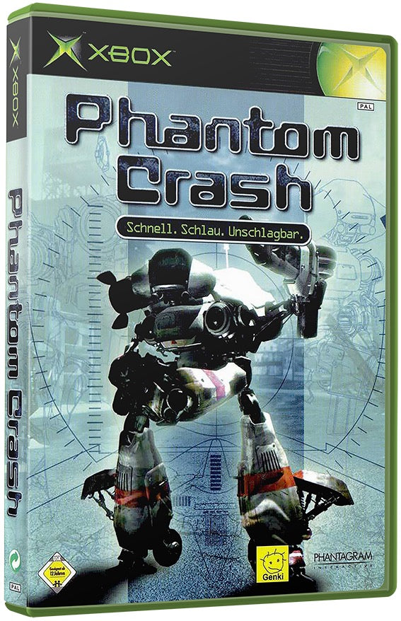 Phantom Crash Used Microsoft XBOX Original Video Game
