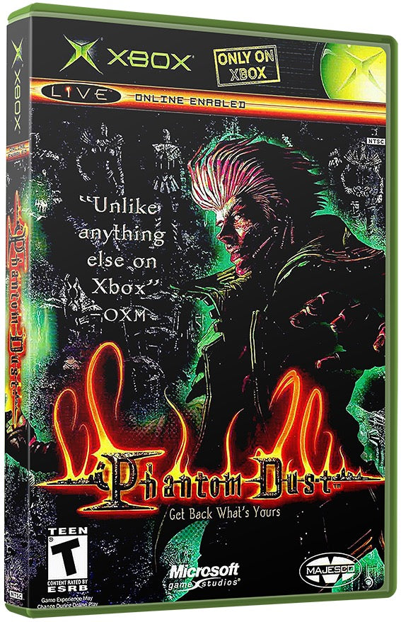 Phantom Dust Used Microsoft XBOX Original Video Game