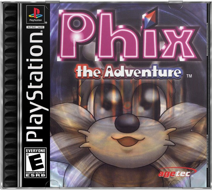 Phix - The Adventure PS1 Sony Playstation 1 Used Video Game