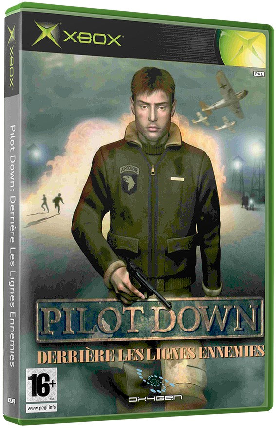 Pilot Down - Behind Enemy Lines Used Microsoft XBOX Original Video Game