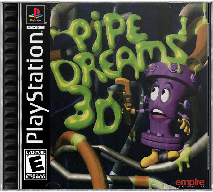 Pipe Dreams 3D PS1 Sony Playstation 1 Used Video Game