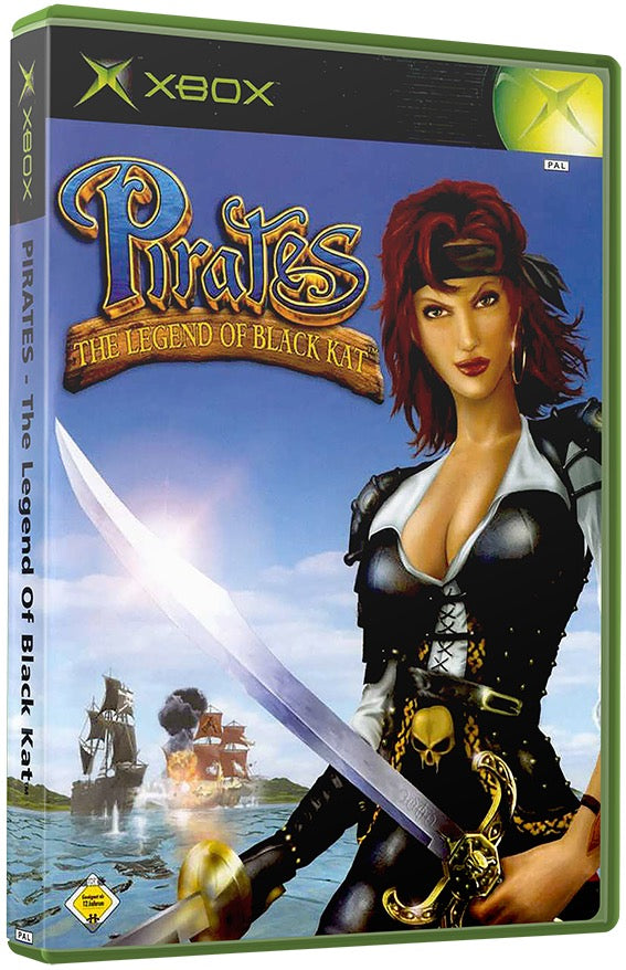 Pirates - The Legend of Black Kat Used Microsoft XBOX Original Video Game
